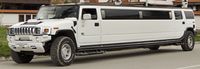 Hummer limousine wit buitenkant